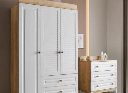 Set Kleiderschrank Kommode praktische und stilvolle Möbel für Kinderzimmer