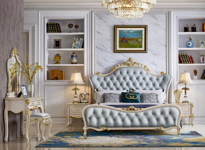 Chesterfield Nachttisch 2x Möbel Design Luxus Garnitur 3tlg  Echtholz Leder