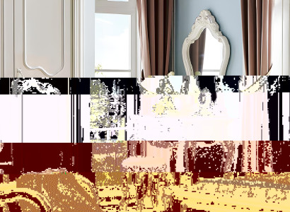 Tisch Klassische Konsole Spiegel Echtholz Schminktisch Schlafzimmer Hocker 2tlg