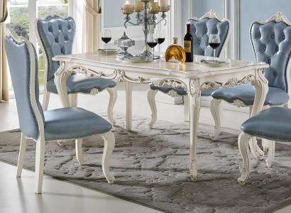 Garnitur Esszimmer Stuhl Set 6X Stühle Gruppe Sessel Luxus Möbel Sitzgarnitur