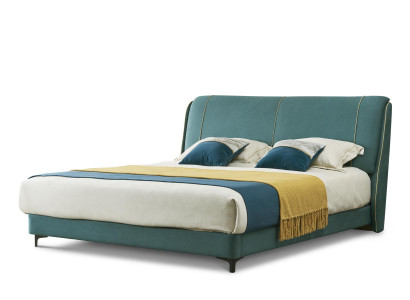 Ledersofa Chesterfield modern in Braun