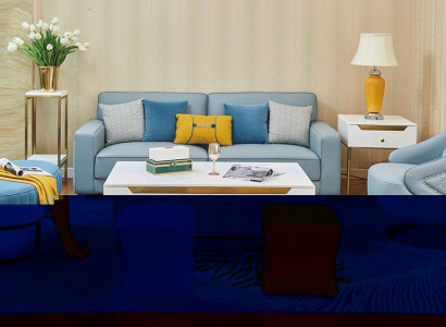 Wohnzimmer Set Sofa 3 Sitzer Sessel Hocker Polster Garnitur Leder Modern 3tlg.