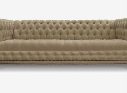 Chesterfield Stoffsofa Sofagarnitur Designer Polster Sitz Couch 3+2+1 Sofa Neu