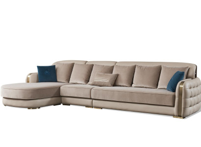 Sofa Leder L Form Couch Wohnlandschaft Ecksofa Garnitur Modern Couchen Garnitur