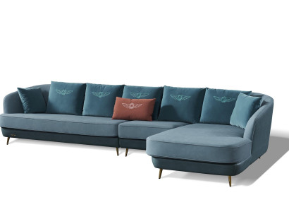 Ecksofa Couch Wohnlandschaft Garnitur Design Modern Sofa Eckgarnitur Stoff Neu