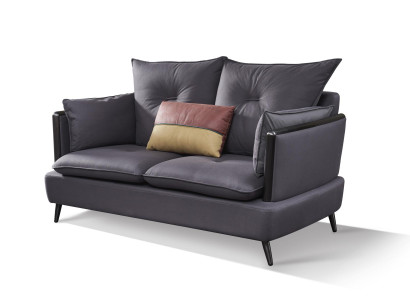 Sofa 2 Sitzer Design Sofas Polster Couchen Textil Relax Moderne Sitz Zweisitzer