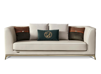Sofagarnitur 3+1+1 Sitzer Set Design Sofa Polster Couchen Couch Modern Gruppe