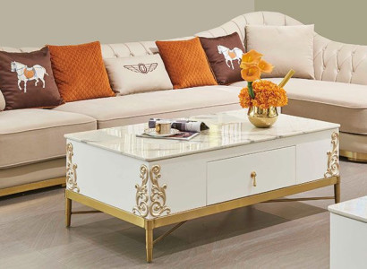 Modernes Sofa Ecksofa L Form  Couchtisch Hocker Ecksofa Polster Hocker 2tlg. Set