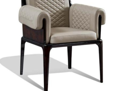 Stühle Esszimmer Modern Design Möbel Holz Luxus Beige 4x Lehn Stühle Essstuhl