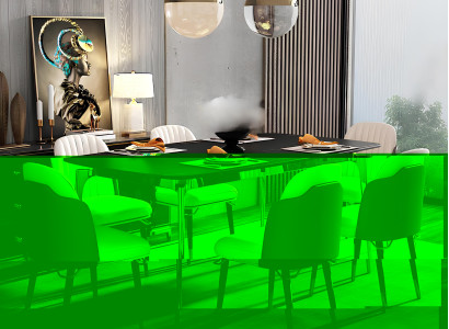 Design Essgruppe Esstisch Garnitur Tisch 6x Stühle Sessel Esszimmer Garnitur Neu