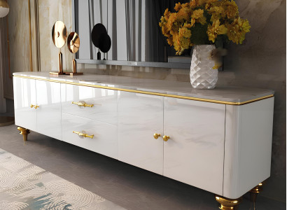 Konsole Kommode Anrichte Wand tv Tisch Wohnzimmer rtv Konsolentisch Sideboard