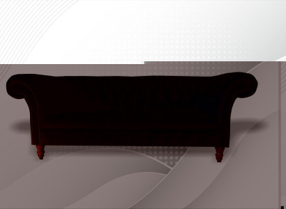 xxl big Chesterfield 3 Sitzer Möbel Sofa Modern Textil Wohnzimmer Graue Couchen