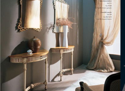 Kosmetiktisch Kommode mit Spiegel Ablagen Konsolen Neu Schminktisch Frisiertisch