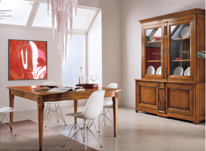 Massivholz Anrichte Wohnzimmer Sideboard Anrichte Bizzotto Vitrinen Möbel Neu