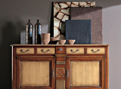Massive Italienische Möbel Einrichtung Hochschrank Kommode Sideboard Schränke