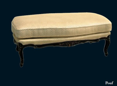 Lounge Pufa Design Hocker Design Polster Fußhocker Ottomane Sitz Textil Chaise