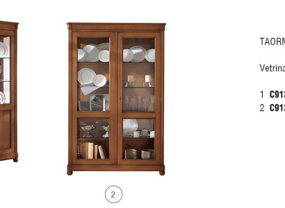 Wohnzimmer Schränke Design Schrank Möbel Glas Neu Vitrine 2 Tür Schrank Vitrinen