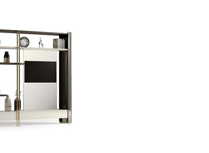 Italienische Möbel Wohnzimmer Holz Barock Stil Luxus Sideboard tv Schrank rtv