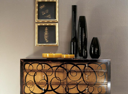 Kommoden Stil Holz Luxus Lowboard Kommode Anrichte Schrank Garderobe Sideboard