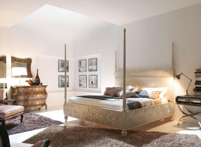 Doppelbett Möbel Bett Italien Bizzotto Betten Polster Luxus Schlafzimmer Bett