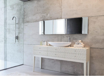 Konsolen Schminktisch Konsolentisch für das Badezimmer Möbel Neu Waschbecken