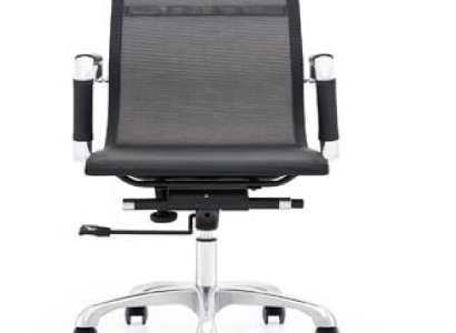 Edelstahl-Sessel modern, eleganter Sitzkomfort in Silber