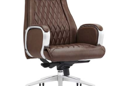 Kunstleder-Sessel in Schwarz mit Edelstahlrahmen modern und elegant