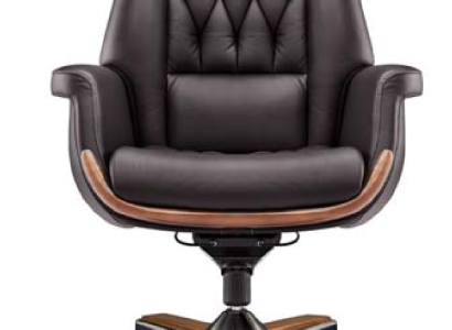 Kunstleder-Sessel in Schwarz modern, bequem und stilvoll