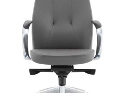 Kunstleder-Sessel in Schwarz modern eleganter Sitzkomfort