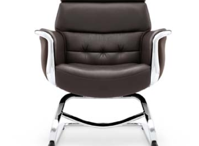 Kunstleder Sessel in Schwarz modern und stilvoll