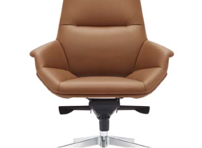 Kunstleder Sessel in Schwarz modern eleganter Sitzkomfort