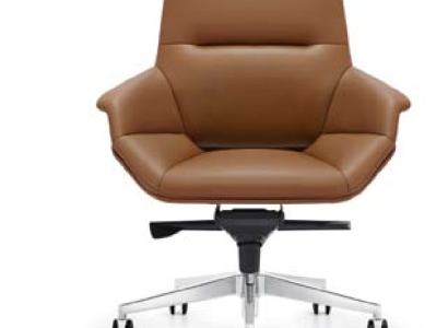 Kunstleder Sessel in Schwarz modern elegant