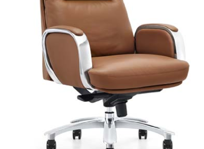 Kunstleder Sessel in Schwarz modern elegant