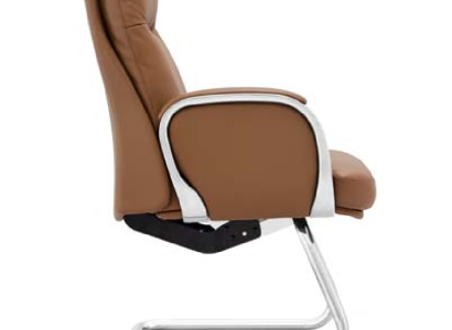 Kunstleder Stuhl in Schwarz – Modernes Design, Komfortabel