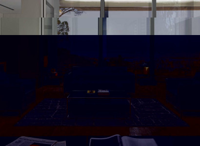 Kunstleder Sessel in Beige Modern Elegant