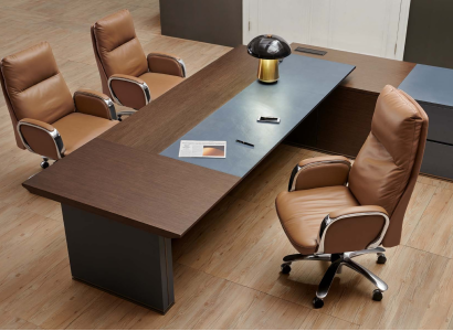 Kunstleder Sessel in Schwarz modern eleganter Stil
