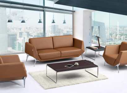 Kunstleder Chesterfield-Gartenmöbelset in Schwarz modern