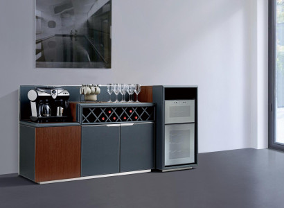 Moderner Holz-Kommode in Naturfarben