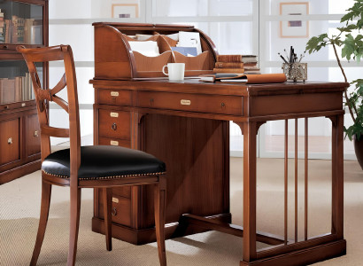 Stuhl Büro Luxus Sessel Esstisch Holz Lehnstuhl Möbel Design Bizzotto Italien