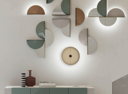 Glas Wandlampe Wandleuchte Luster Modern Stil Wand Lampen Kronleuchter Design