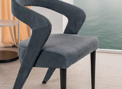 Sessel Design Bizzotto Stuhl Esszimmerstuhl aus Holz Esszimmer Lehnstuhl Stühle