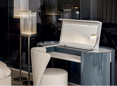 Schminktisch Kosmetiktisch Frisiertisch  Spiegel Schlafzimmer Möbel Designs 2tlg