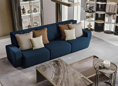 Sofa 3 Sitzer Couchtisch Glasmöbel Wohnzimmermöbel Sofa Möbel Italien Bizzotto