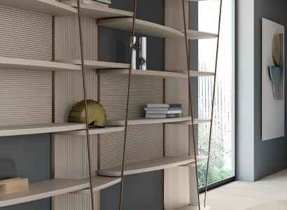 Vitrinen Design Wohnwand Regal Wohnzimmer Regal Italienische Schränke Möbel Neu