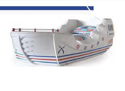 Kinder Bett Schiff Schlafzimmer Betten Möbel Betten Kinderzimmer Kinderbett  Neu