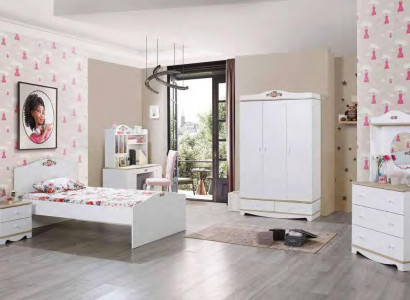 Kinderzimmer Jugendzimmer Design Schlafzimmer Luxus Möbel Komplett Set Neu 5tlg