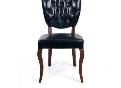 Esszimmer Holz Möbel Stühle Luxus Design Polster Stuhl Sitz Lehnstuhl Möbel Neu