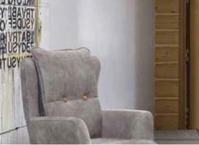 Sessel 1 Sitzer Textil Lounge Luxus Club Polster Relax Sofa Möbel  Design Couch