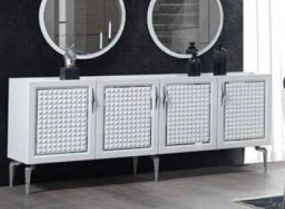 Konsolentisch Spiegel Sideboard Set italienischer Stil xxl Kommoden Sideboards