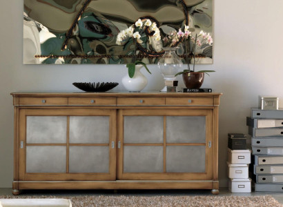 Kommode Anrichte Sideboard Braun Sideboards Massiv Holz Schrank Möbel Kommoden